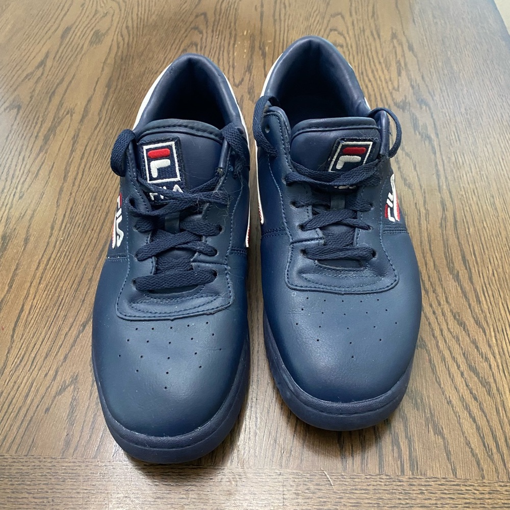 FILA 11F16LT-460 Men's Original Navy / White / Red Size 8
